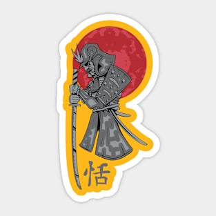 Samurai Warrior Sticker